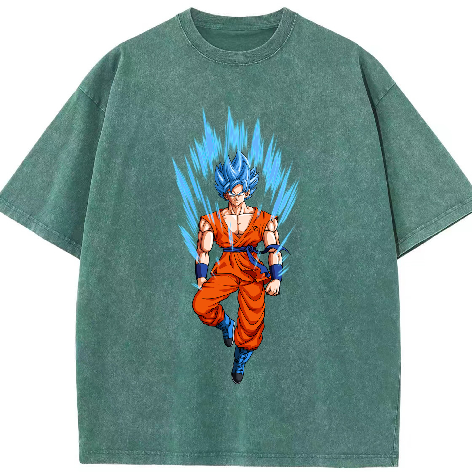 （画像用） ドラゴンボール 孫 悟飯（そんごはん）DRAGON BALL Son Gohan 綿100% ヴィンテージ風 半袖Tシャツ（フロントプリント）